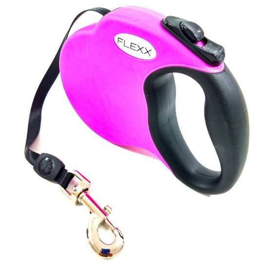 GUIA RETRAT THEPETS FLEXX GDE 50KG ROSA