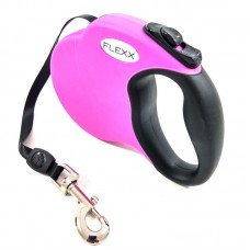 111279 - GUIA RETRAT THEPETS FLEXX MED 20KG ROSA