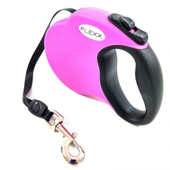 GUIA RETRAT THEPETS FLEXX MINI 5KG ROSA