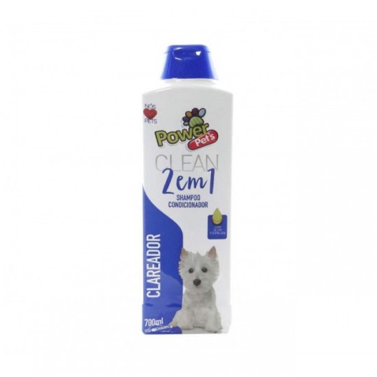 SHAMPOO POWERPETS CLAREADOR 700ML