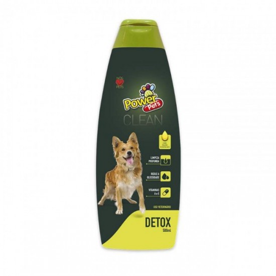 SHAMPOO POWERPETS DETOX 500ML