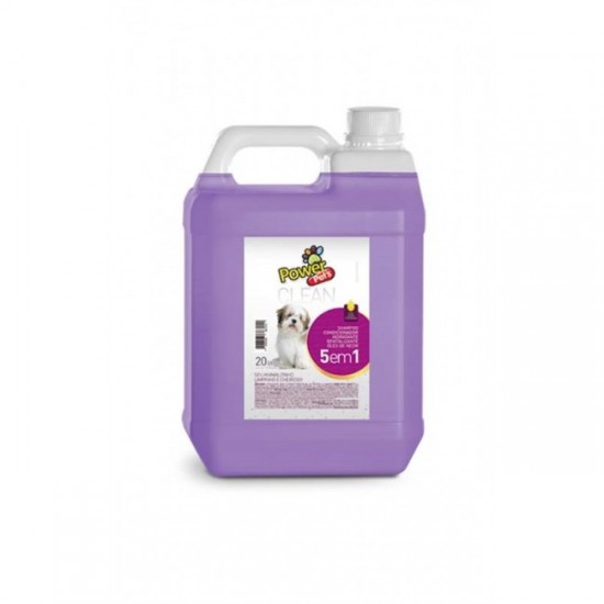 SHAMPOO POWERPETS 5X1 5L