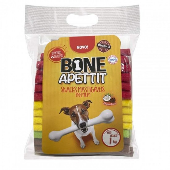 OSSO PALITO BONE APETTIT 5X8 COLOR 1KG