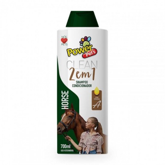 SHAMPOO POWERPETS P/CAVALO 700ML