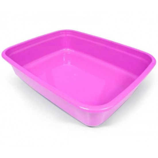 BANDEJA HIGI POWERPETS 44X34X10 ROSA