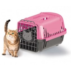 114823 - CAIXA TRANSP POWERPETS GATO N 1 ROSA