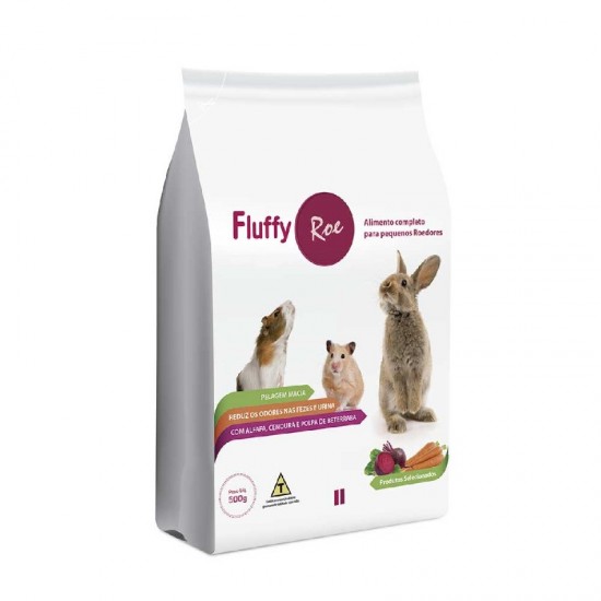 RAÇÃO FLUFFY ROE 500G 