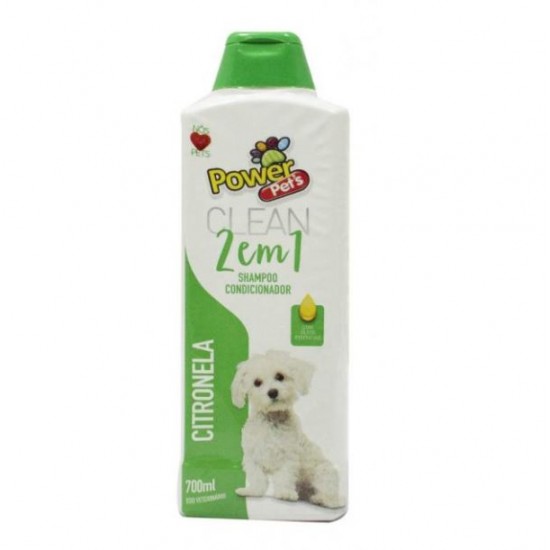 SHAMPOO POWERPETS CITRONELA 700ML