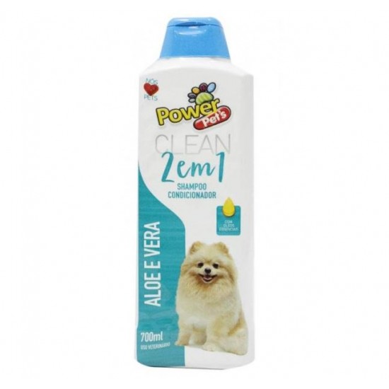 SHAMPOO POWERPETS ALOE VERA 700ML