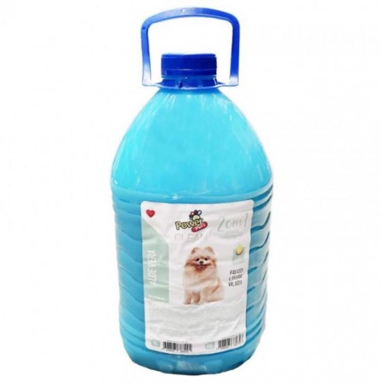 SHAMPOO POWERPETS ALOE VERA 5L