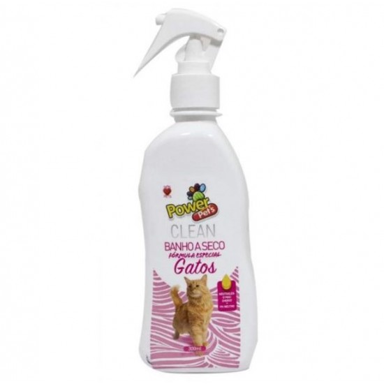 BANHO SECO P/GATOS POWERPETS 300ML