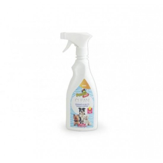 BANHO A SECO LIQUIDO POWERPETS 500ML