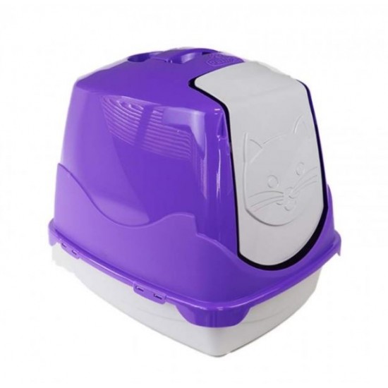 BANHEIRO P/GATOS TOILET-LILAS-PET INJET