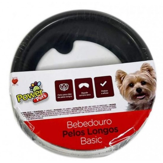 BEBED PELOS LONGOS BASIC POWERPETS PRETO