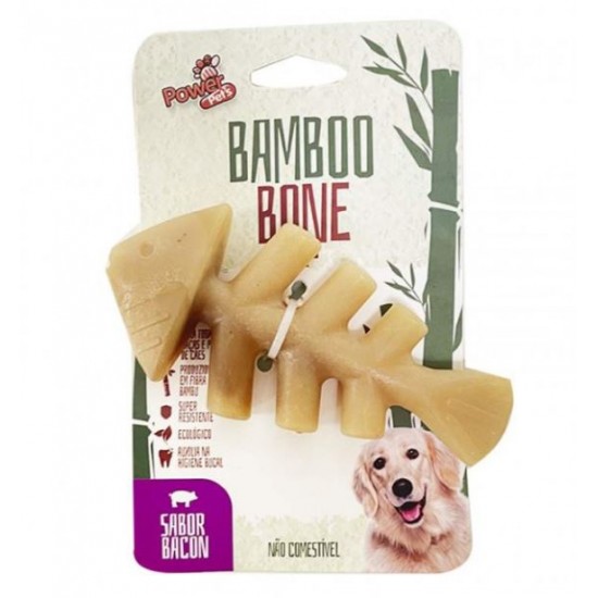 OSSO BAMBOO POWERPETS PEIXE BACON