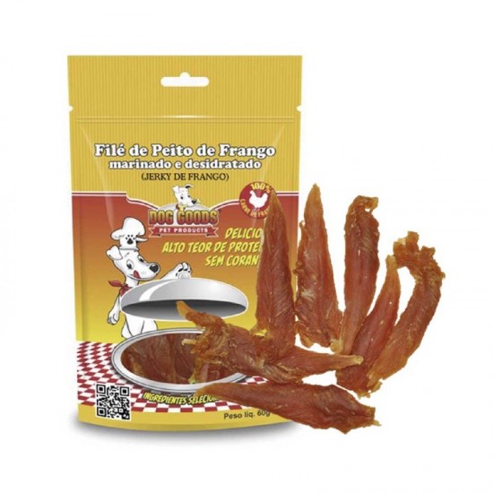 FILE DE PEITO DE FRANGO DESIDRATADO 60GR