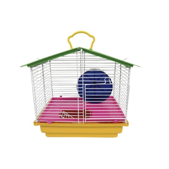 GAIOLA HAMSTER 1 ANDAR PLASTICO R.634