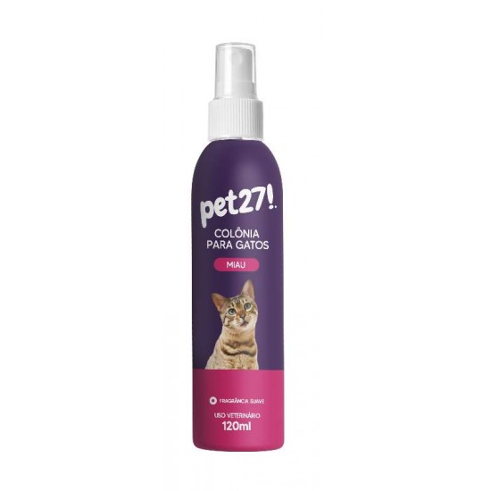 COLONIA MIAU PET27 120ML