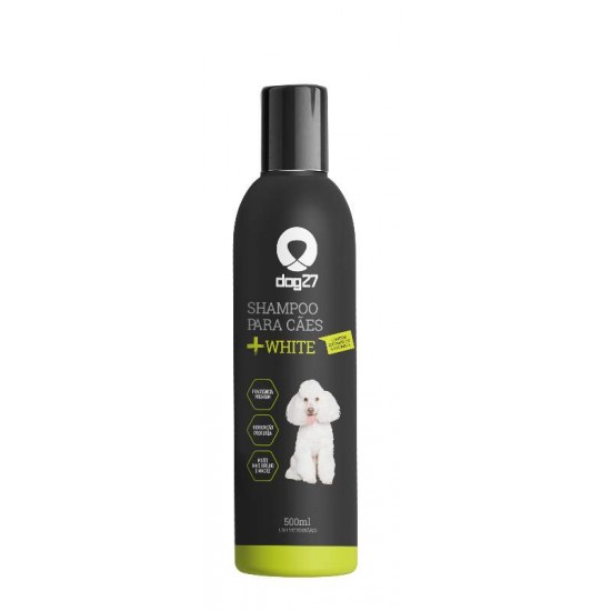 SHAMPOO PREMIUM P/CAES DOG27+WHITE 500ML