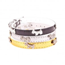 111034 - COLEIRA FASHION DOG STRASS PEQ