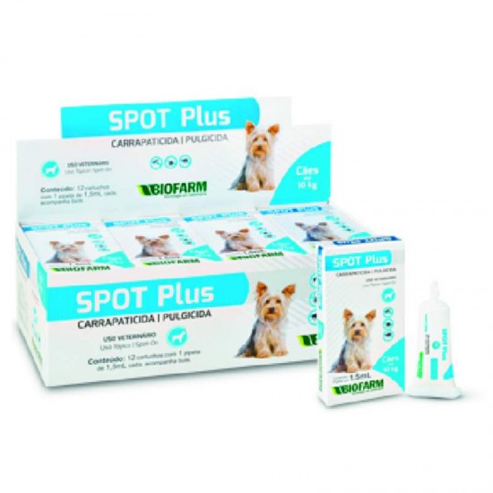 SPOT PLUS 1,5ML DE 0 A 10KG
