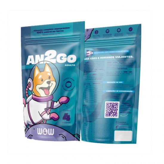 ALIMENTO NATU AN2GO ADULTOS 60G P/CAES