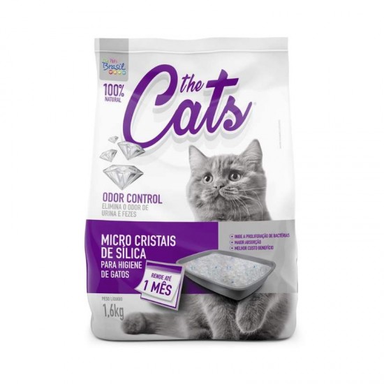 SILICA THE CATS MICRO 1,6 KG(CX C/8 UN)