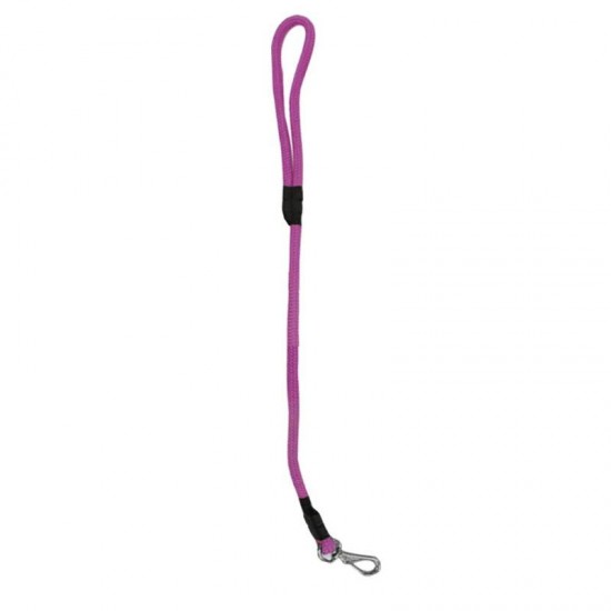 GUIA CORDA 8MM X 1MT - ROSA - PROCANINE