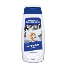 16158 - SHAMPOO ANTI PULGAS P/GATOS 200ML-MATACU