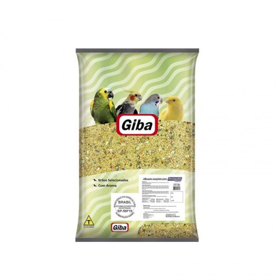 GIBA MISTURA P/PERIQUITO 10 KG