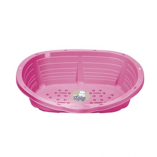 CAMA PET LOLA N.6 ROSA PLAST PET R.393