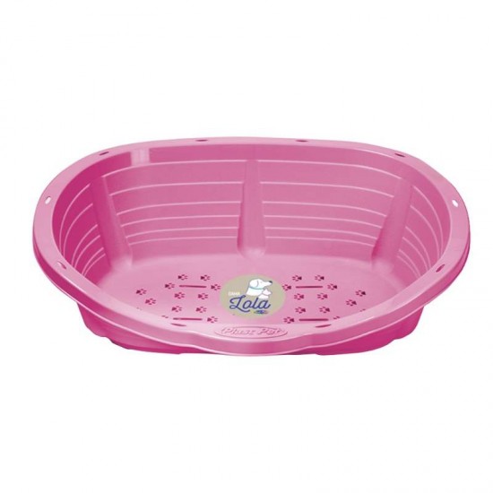 CAMA PET LOLA N.8 ROSA PLAST PET R.398