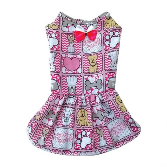 VESTIDO LIZA TRICOLINE PP - 22CM