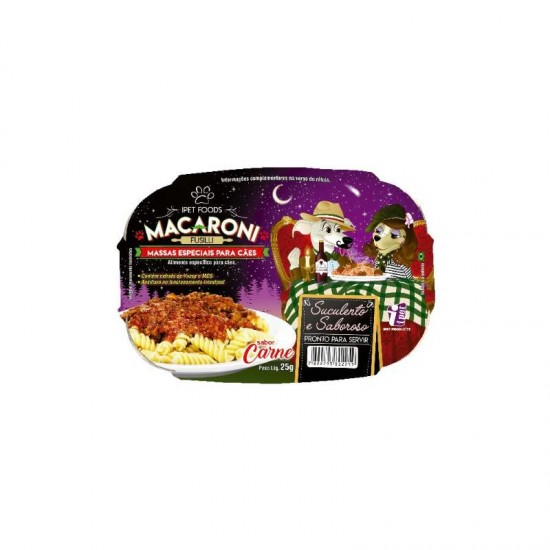 MACARONI FUSILLI 25G DISPLAY C/6UN IPET