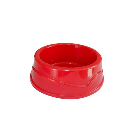 COMEDOURO PLAST. 150ML VERMELHO -FOUR