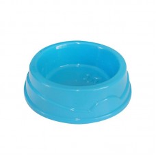 17147 - COMEDOURO PLAST.MED 300ML AZUL -FOUR