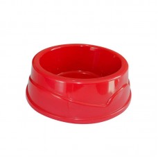 17148 - COMEDOURO PLAST. 300ML VERMELHO -FOUR