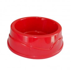 17151 - COMEDOURO PLAST.GRD 500ML VERMELHO -FOUR