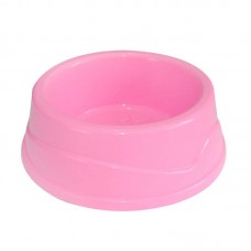 17152 - COMEDOURO PLAST.GRD 500ML ROSA -FOUR