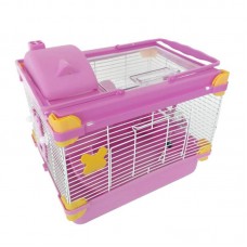 17384 - GAIOLA HAMSTER VIP ACRILIC ROSA - 11122