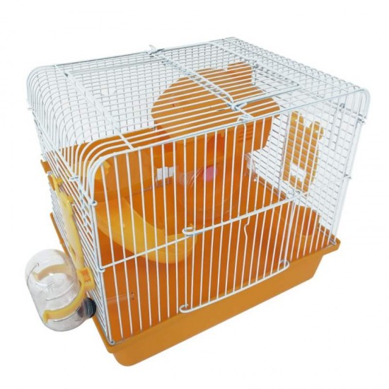 GAIOLA HAMSTER HAPPY HOME AMARELO -11117