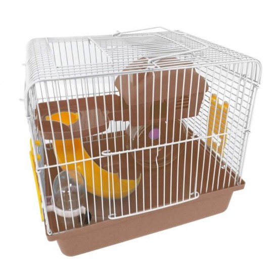 GAIOLA HAMSTER HAPPY HOME MARRON - 11116