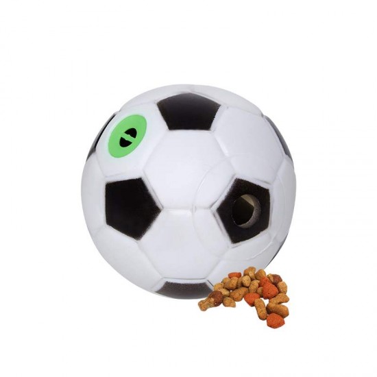 BOLA DE FUTEBOL COM SOM 10,5CM-PETMART