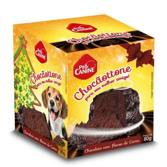 PANETTONE CHOCÃOTONE 80G CX C/57 UN-PRO