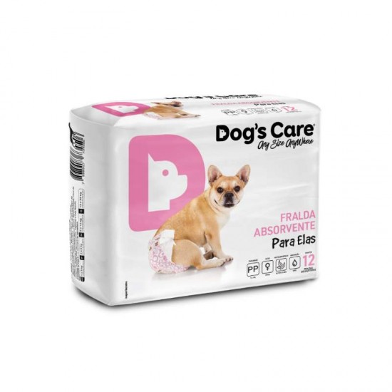 FRALDA DOG S CARE HIGI.FEMEA C/12 TAM.PP