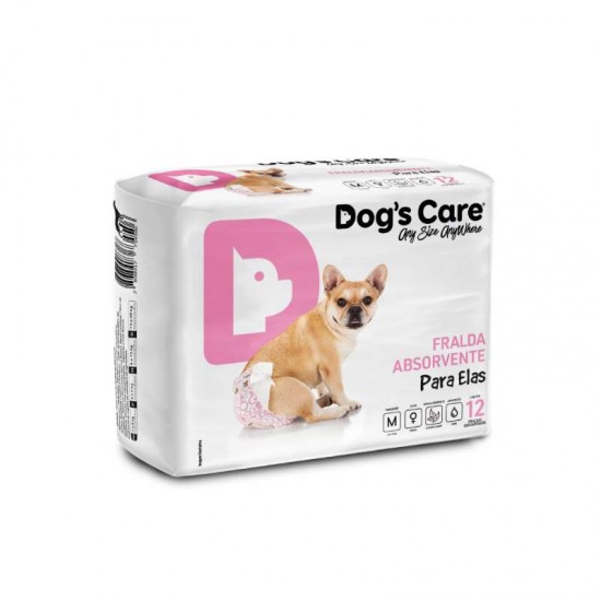 FRALDA DOG S CARE HIGI.FEMEA C/12 TAM.M