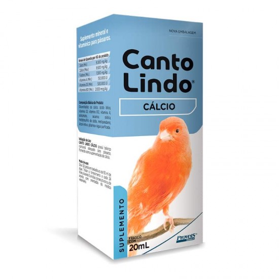 CANTOLINDO CALCIO 20ML PROVETS