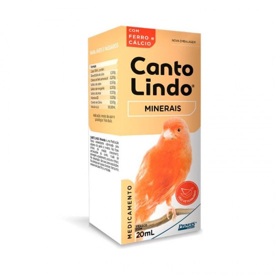 CANTOLINDO MINERAIS 20ML PROVETS