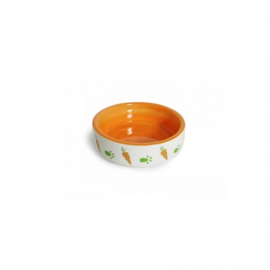 COMED.PORCELANA COELHO LARANJA MINI 50ML