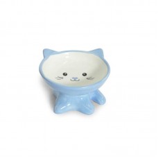 18717 - COMED.PORCELANA GATO FIL.AZUL 250M-11163